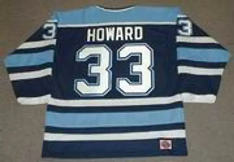 JIMMY HOWARD Maine Black Bears 2004 Throwback NCAA Hockey Jersey 