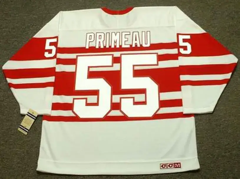 KEITH PRIMEAU Detroit Red Wings 1992 CCM Vintage Throwback NHL Hockey Jersey 