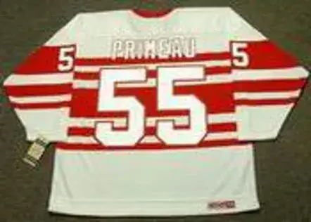 KEITH PRIMEAU Detroit Red Wings 1992 CCM Vintage Throwback NHL Hockey Jersey 