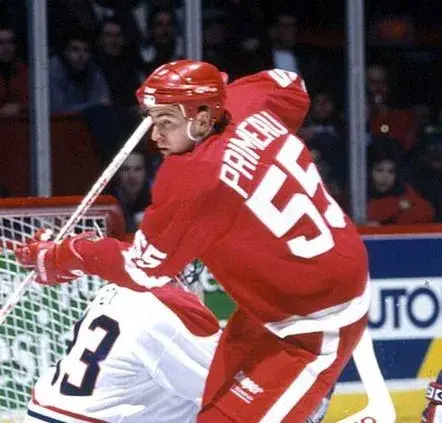 KEITH PRIMEAU Detroit Red Wings 1993 CCM Vintage NHL Hockey Jersey 