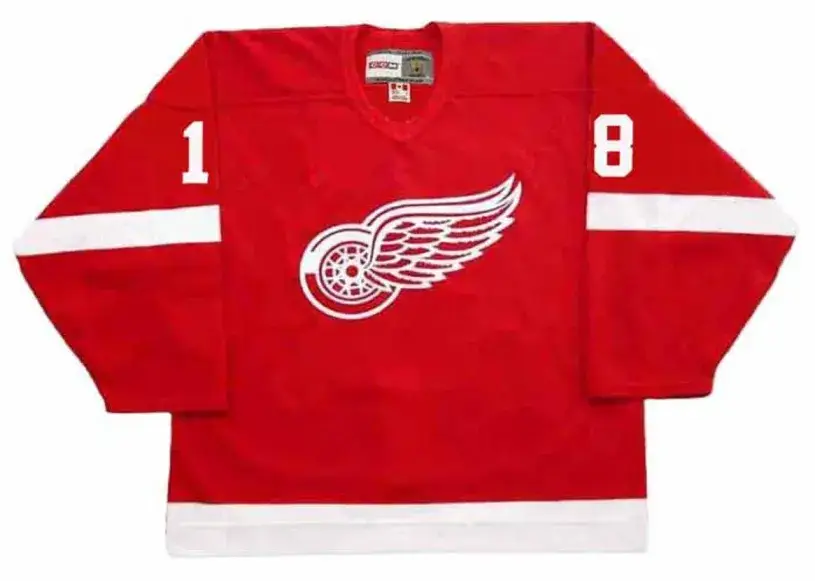 KIRK MALTBY Detroit Red Wings 2002 Away CCM Throwback NHL Hockey Jersey