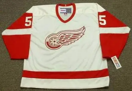 LARRY MURPHY Detroit Red Wings 1999 Home CCM Throwback NHL Hockey Jersey