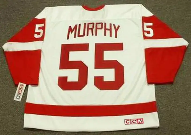 LARRY MURPHY Detroit Red Wings 1999 Home CCM Throwback NHL Hockey Jersey 