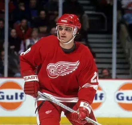 LUC ROBITAILLE Detroit Red Wings 2002 Away CCM Throwback NHL Hockey Jersey 