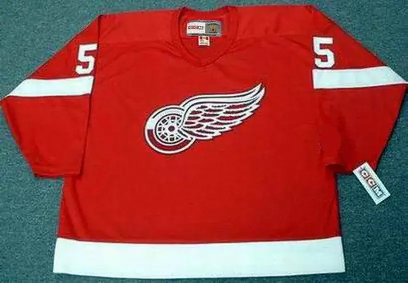 MARCEL DIONNE Detroit Red Wings 1971 Away CCM Throwback NHL Hockey Jersey