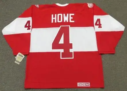 MARK HOWE Detroit Red Wings CCM 2014 “Winter Classic” Alumni Hockey Jersey 