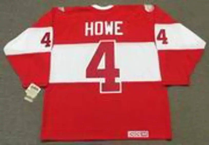 MARK HOWE Detroit Red Wings CCM 2014 “Winter Classic” Alumni Hockey Jersey 
