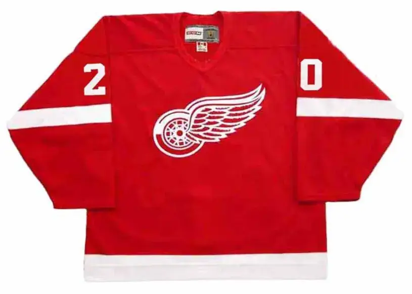MARTIN LAPOINTE Detroit Red Wings 1999 CCM Vintage NHL Hockey Jersey
