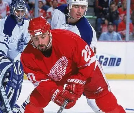 MARTIN LAPOINTE Detroit Red Wings 1999 CCM Vintage NHL Hockey Jersey 