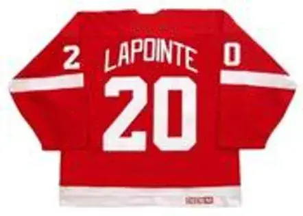 MARTIN LAPOINTE Detroit Red Wings 1999 CCM Vintage NHL Hockey Jersey 