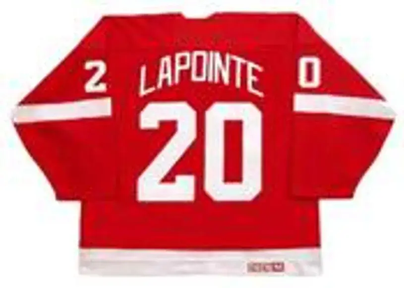 MARTIN LAPOINTE Detroit Red Wings 1999 CCM Vintage NHL Hockey Jersey 