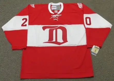 MICKEY REDMOND Detroit Red Wings CCM 2014 “Winter Classic” Alumni Hockey Jersey