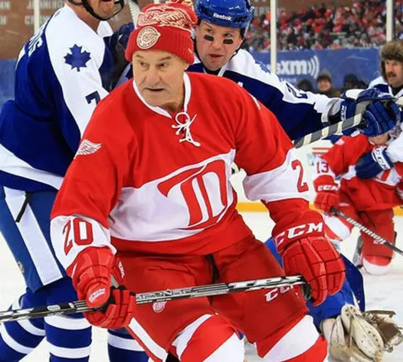 MICKEY REDMOND Detroit Red Wings CCM 2014 “Winter Classic” Alumni Hockey Jersey 