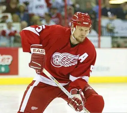 NICKLAS LIDSTROM Detroit Red Wings 2002 Away CCM Throwback Hockey Jersey 