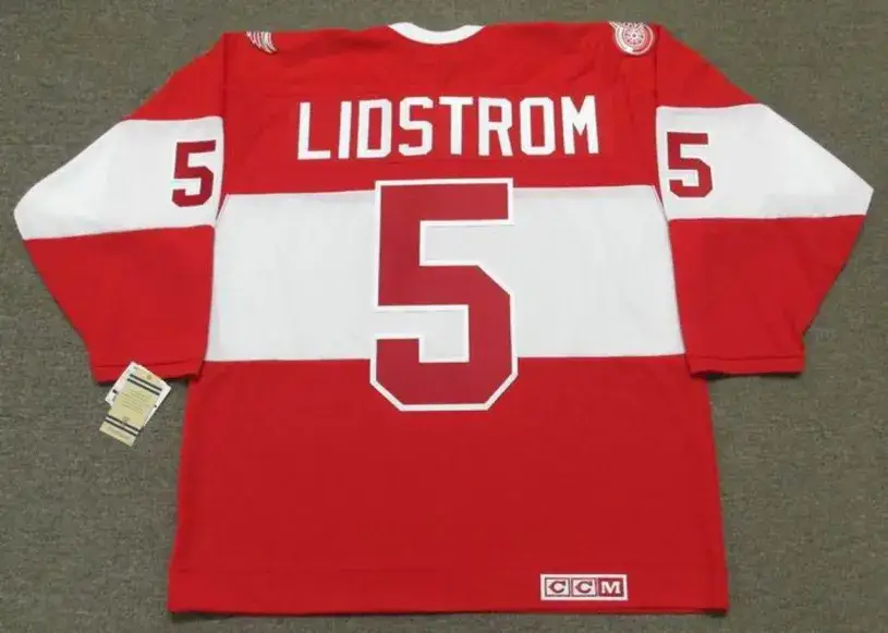 NICKLAS LIDSTROM Detroit Red Wings CCM 2014 “Winter Classic” Alumni Hockey Jersey 