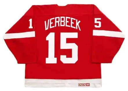 PAT VERBEEK Detroit Red Wings 1999 CCM Vintage NHL Hockey Jersey 