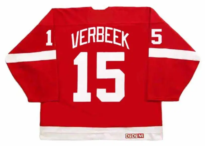 PAT VERBEEK Detroit Red Wings 1999 CCM Vintage NHL Hockey Jersey 