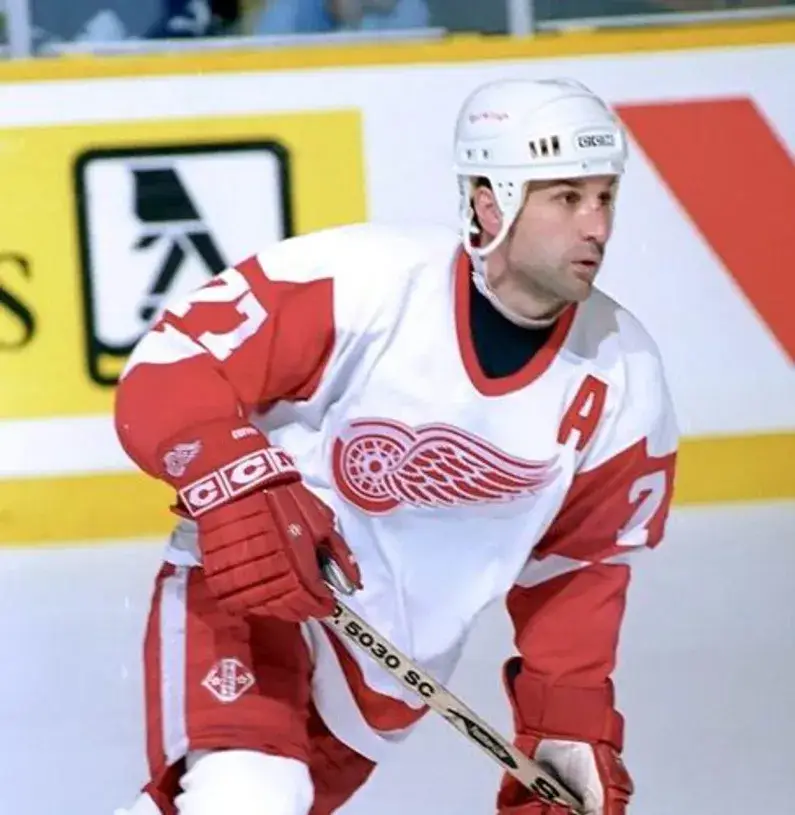 PAUL COFFEY Detroit Red Wings 1995 Home CCM Throwback NHL Hockey Jersey 