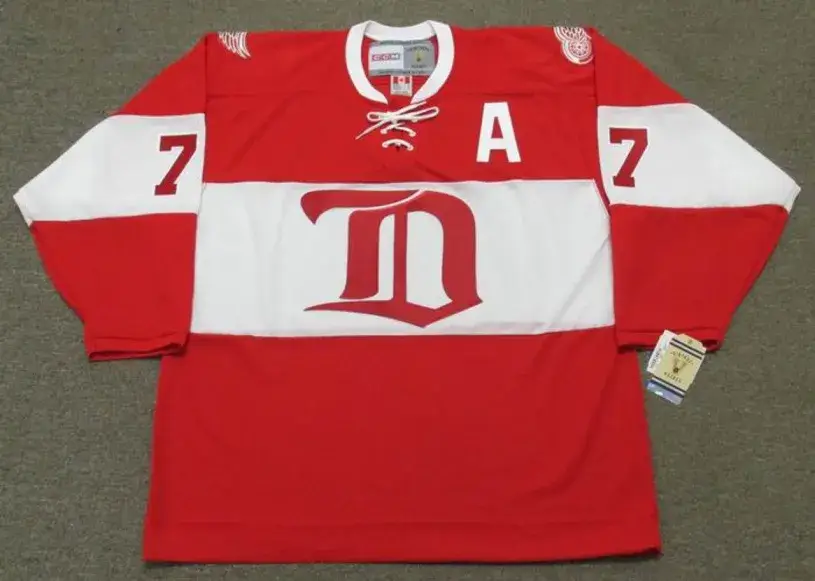 PAUL COFFEY Detroit Red Wings CCM 2014 “Winter Classic” Alumni Hockey Jersey