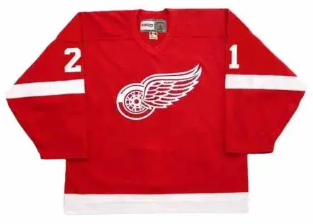 PAUL YSEBAERT Detroit Red Wings 1991 CCM Vintage NHL Hockey Jersey