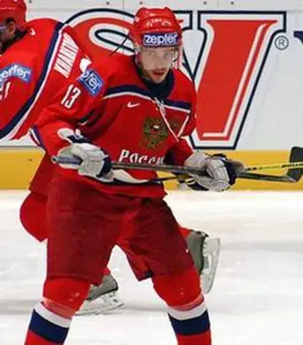 PAVEL DATSYUK 2004 Team Russia Nike Olympic Throwback Hockey Jersey 