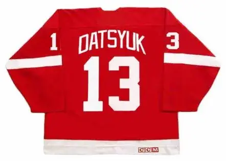 PAVEL DATSYUK Detroit Red Wings 2002 Away CCM Throwback NHL Hockey Jersey 
