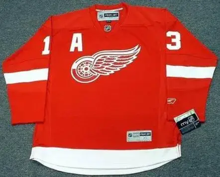 PAVEL DATSYUK Detroit Red Wings 2011 REEBOK Throwback Home NHL Jersey