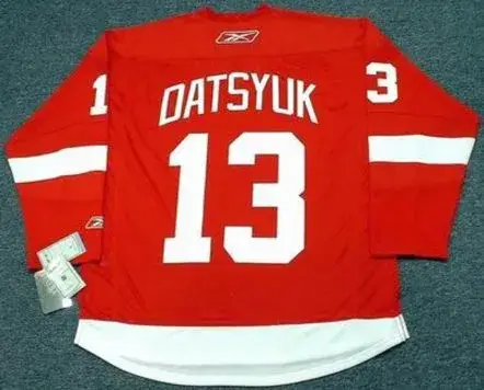 PAVEL DATSYUK Detroit Red Wings 2011 REEBOK Throwback Home NHL Jersey 