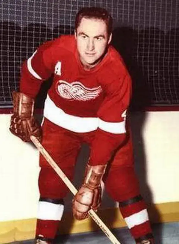 RED KELLY Detroit Red Wings 1950’s Home CCM Throwback NHL Hockey Jersey 