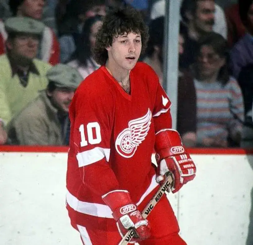 RON DUGUAY Detroit Red Wings 1984 CCM Vintage NHL Hockey Jersey 