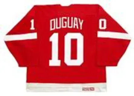 RON DUGUAY Detroit Red Wings 1984 CCM Vintage NHL Hockey Jersey 