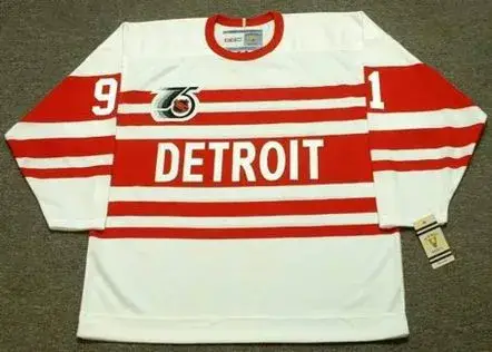 SERGEI FEDOROV Detroit Red Wings 1992 CCM Vintage Throwback NHL Hockey Jersey