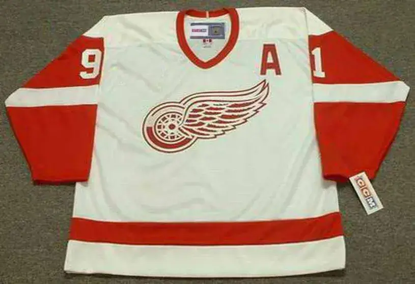 SERGEI FEDOROV Detroit Red Wings 2002 Home CCM Throwback NHL Hockey Jersey