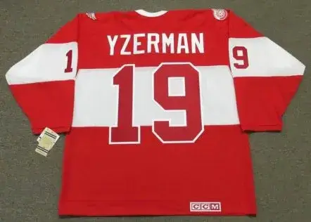 STEVE YZERMAN Detroit Red Wings CCM 2014 “Winter Classic” Alumni Hockey Jersey 