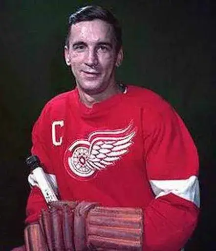 TED LINDSAY Detroit Red Wings 1950’s Home CCM Throwback NHL Hockey Jersey 