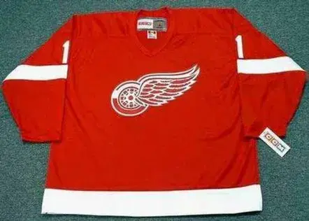 TERRY SAWCHUK Detroit Red Wings 1960’s Home CCM Throwback NHL Hockey Jersey
