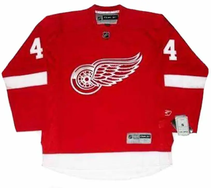 TODD BERTUZZI Detroit Red Wings 2010 REEBOK Throwback Home NHL Hockey Jersey