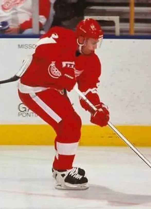 ULF SAMUELSSON Detroit Red Wings 1998 Away CCM Throwback NHL Hockey Jersey 