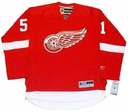 VALTTERI FILPPULA Detroit Red Wings 2010 REEBOK Throwback Home NHL Hockey Jersey