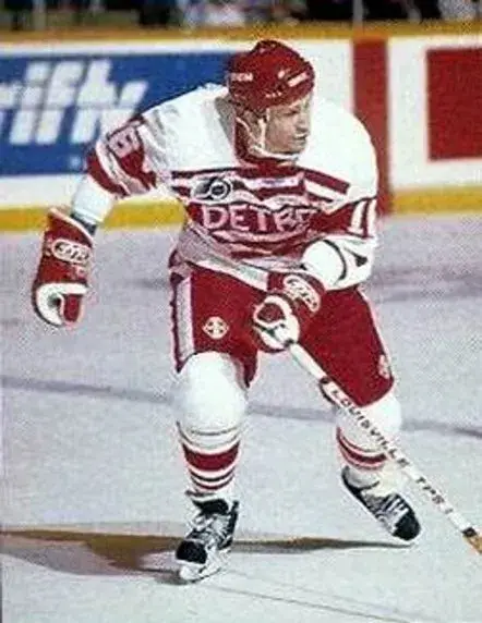VLADIMIR KONSTANTINOV Detroit Red Wings 1992 CCM Vintage Throwback Jersey 