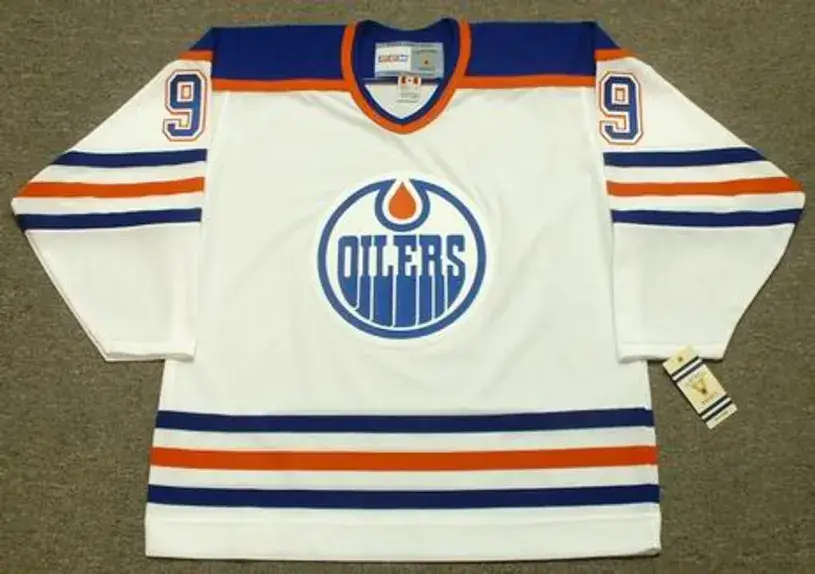 GLENN ANDERSON Edmonton Oilers 1987 Home CCM NHL Vintage Throwback Jersey