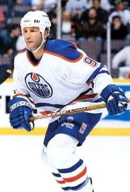 GLENN ANDERSON Edmonton Oilers 1987 Home CCM NHL Vintage Throwback Jersey 