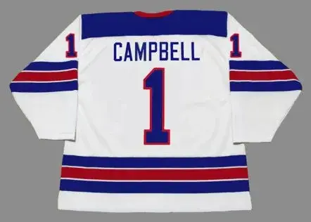 JACK CAMPBELL 2011 USA Nike Throwback Hockey Jersey 