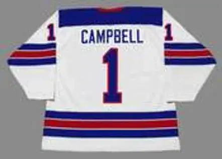 JACK CAMPBELL 2011 USA Nike Throwback Hockey Jersey 