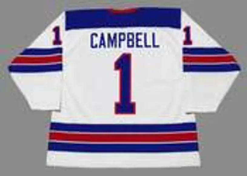 JACK CAMPBELL 2011 USA Nike Throwback Hockey Jersey 