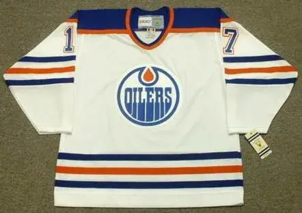 JARI KURRI Edmonton Oilers 1987 CCM Vintage Throwback Home NHL Jersey