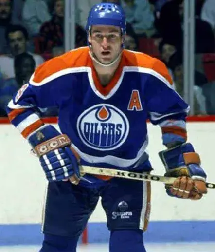 KEVIN LOWE Edmonton Oilers 1987 Away CCM NHL Vintage Throwback Jersey 