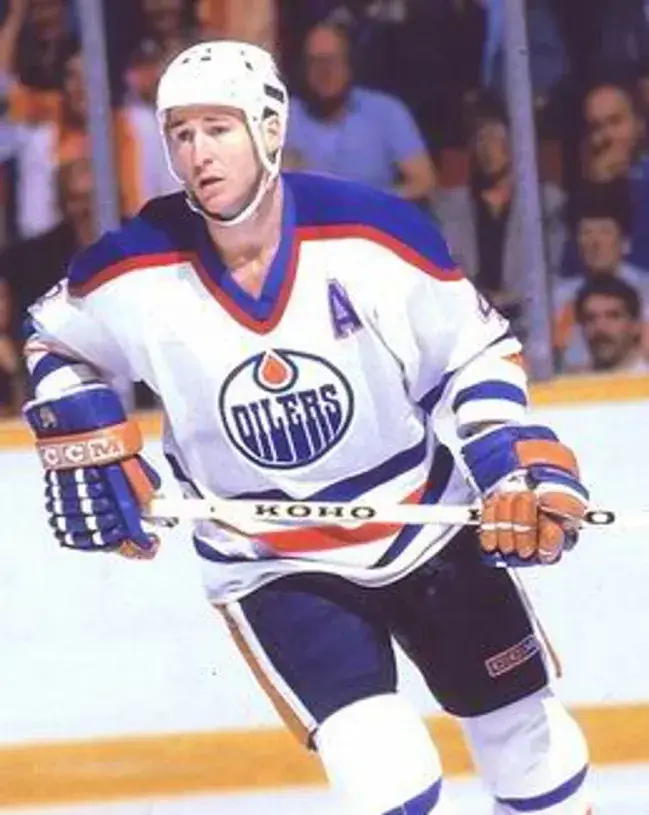 KEVIN LOWE Edmonton Oilers 1987 Home CCM NHL Vintage Throwback Jersey 