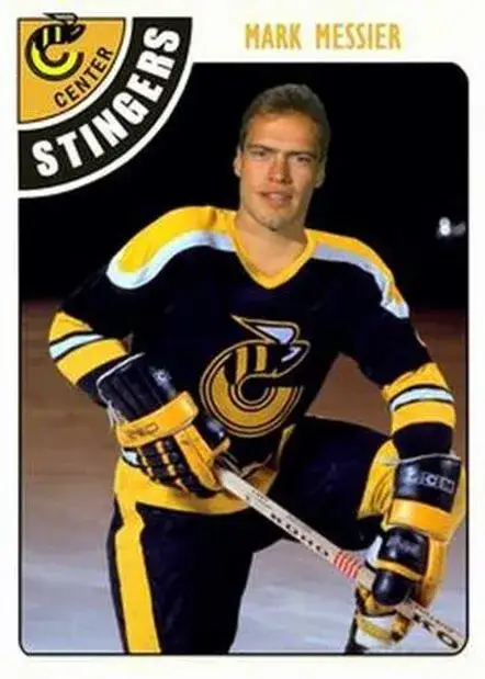 MARK MESSIER Cincinnati Stingers 1978 WHA Throwback Hockey Jersey 