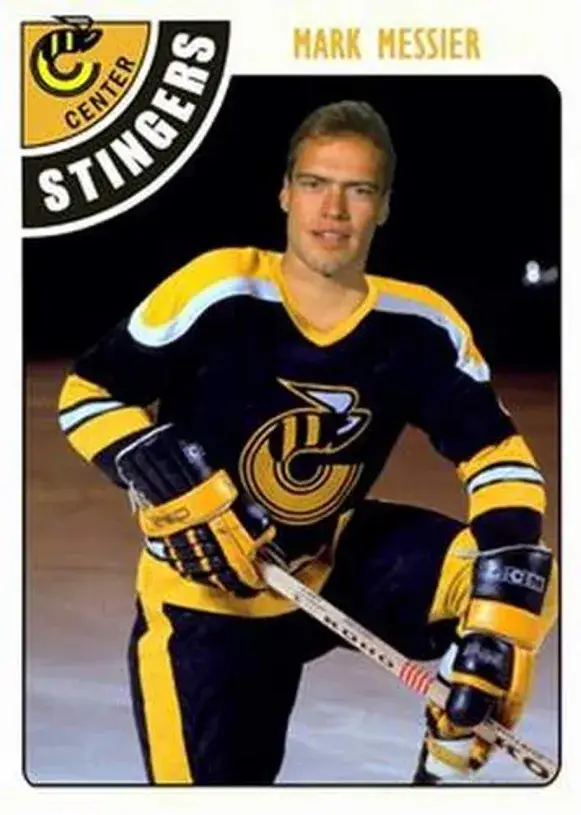 MARK MESSIER Cincinnati Stingers 1978 WHA Throwback Hockey Jersey 